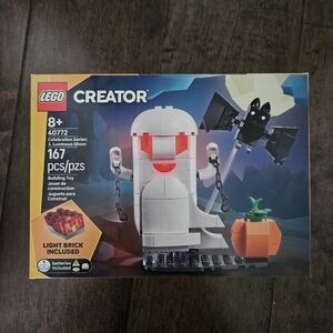 LEGO LUMINOUS GHOST Set 40772 halloween pumpkin bat gwp celebration series 3